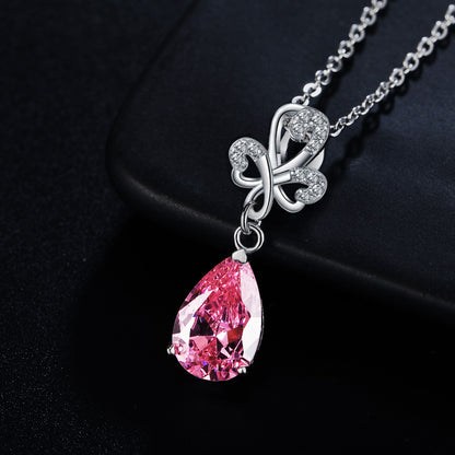 Pear Shape Crystal Women Jewelry Set